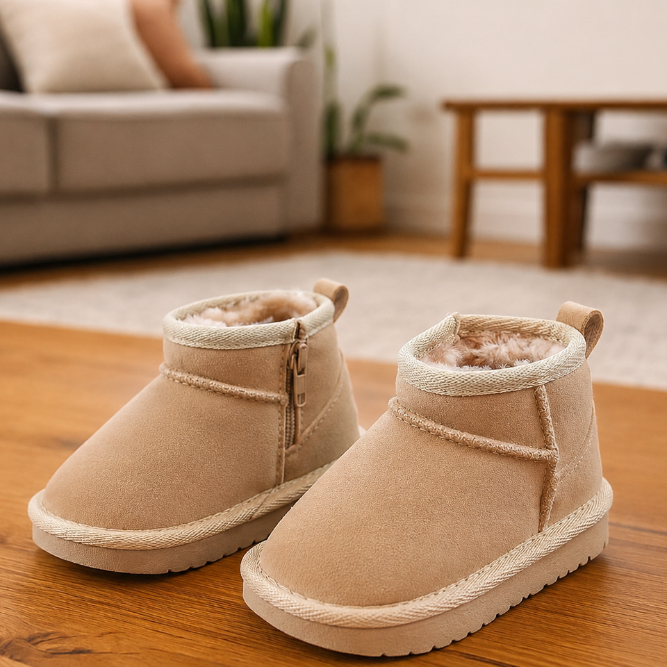 CozySteps – Warm & Praktisch – Kinder Enkellaarsjes