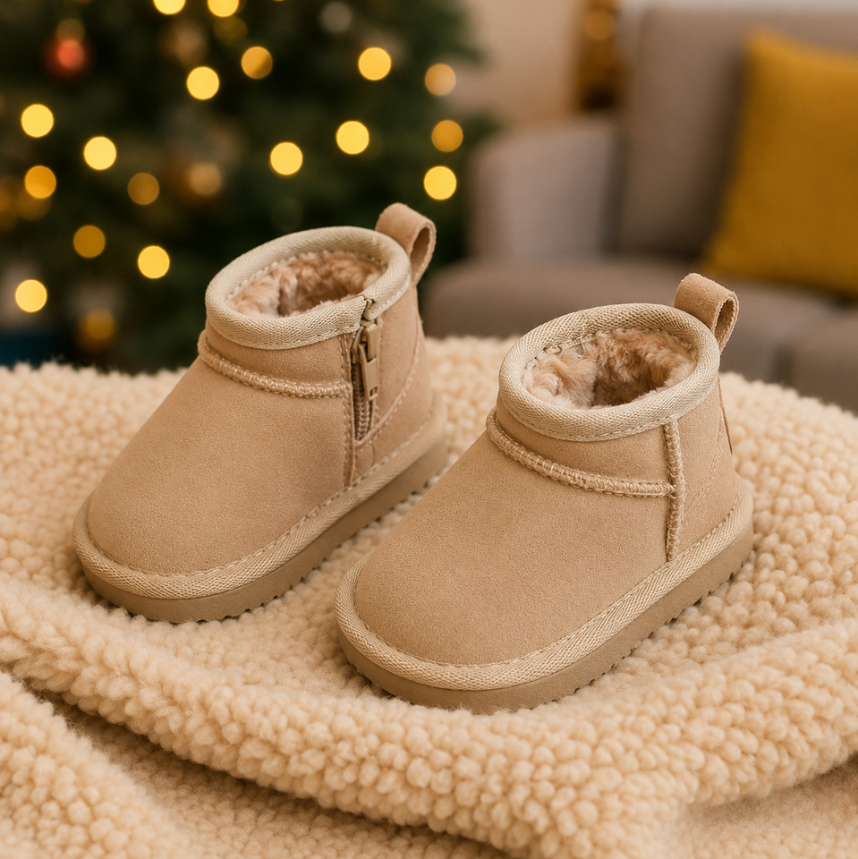 CozySteps – Warm & Praktisch – Kinder Enkellaarsjes