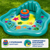 SplashPlay – Veilig & Leuk – Baby Zwembad met Zonnescherm
