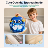 MiniBot – Stoer & Praktisch – Kinder Rugzak met Robot Design
