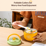 MealMate – Praktisch & Geïsoleerd – RVS Lunchkom met Lepel