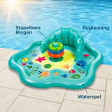 SplashPlay – Veilig & Leuk – Baby Zwembad met Zonnescherm