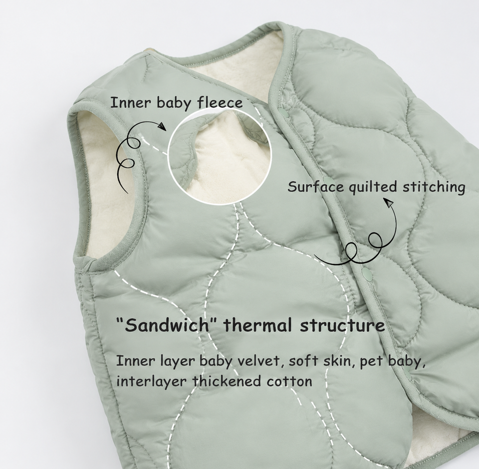 Mini Fashion™ - Voor Jongens & Meisjes - Bodywarmer