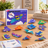 PaperFly – Creatief & Leerzaam – Origami Vliegtuigjes Set