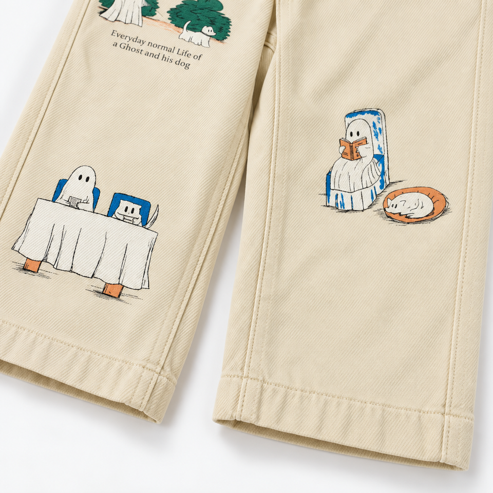 TrendStyle – Trendy & Comfortabel – Kinderbroek Jogging-Denim Stijl