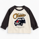 LittleRetro – Stoer & Trendy – Kinder Longsleeve met Grafische Print
