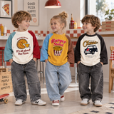 LittleRetro – Stoer & Trendy – Kinder Longsleeve met Grafische Print