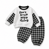 MiniBuddy – Zacht & Praktisch – Kinder Sweater Set met Lange Mouwen