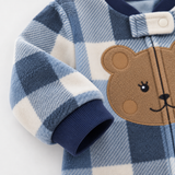 WarmBuddy – Schattig & Zacht – Baby Jumpsuit van Fleece met Cartoonprint