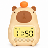 CappyClock – Schattig & Multifunctioneel – Digitale Kinderwekker met Nachtlampje