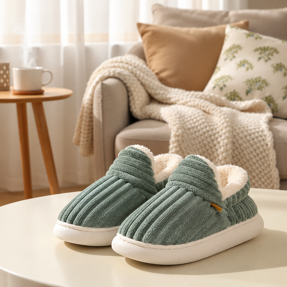 WarmNest – Knuffelzacht & Warm – Anti-Slip Pantoffels