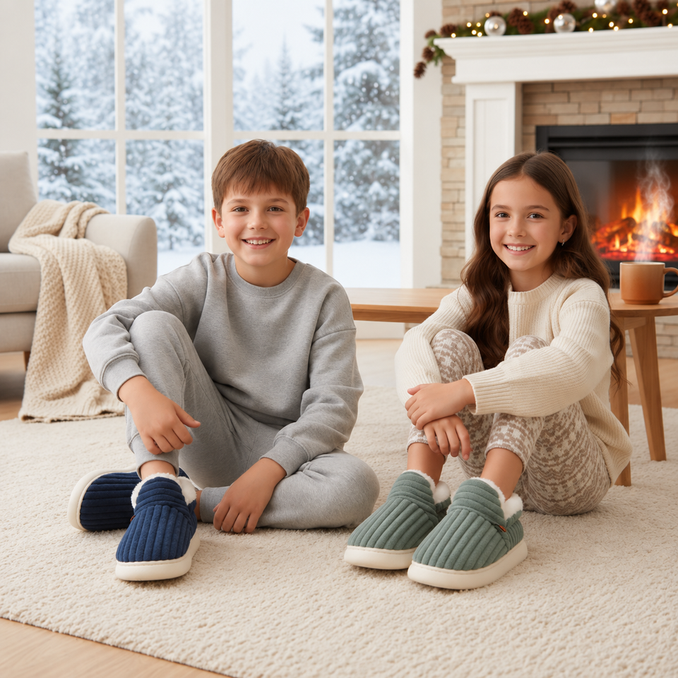 WarmNest – Knuffelzacht & Warm – Anti-Slip Pantoffels