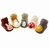 Mini Fashion™ - Gemakkelijk omslaan - Hoog/laag Anti-slip Sokken