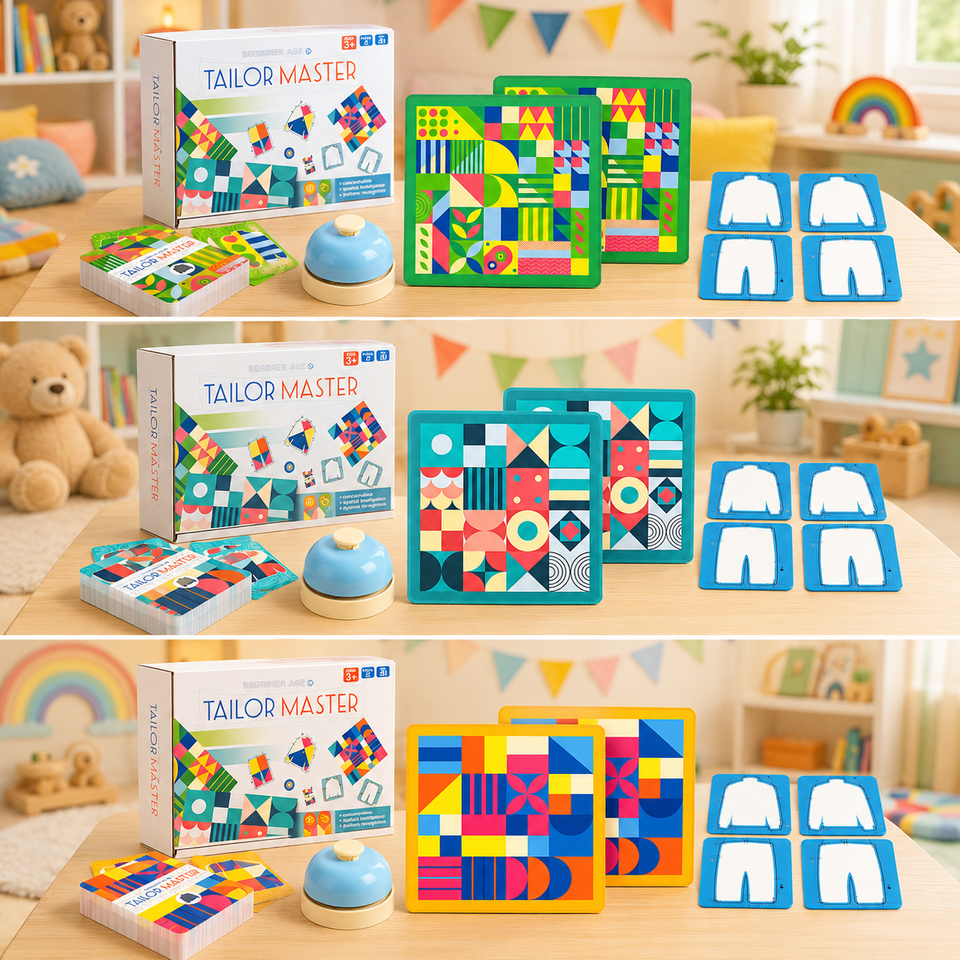 PatternMaster – Educatief & Strategisch – Kleuren en Vormen Matchspel