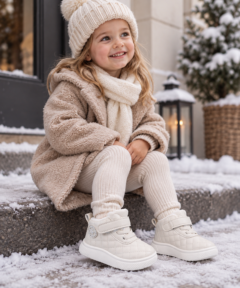 WarmWalk – Comfortabel & Trendy – Kinder Winterlaarzen met Pluche Voering