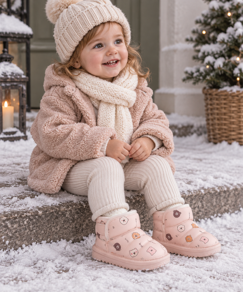 LittleSnow – Warm & Schattig – Kinder Boots met Zachte Binnenvoering