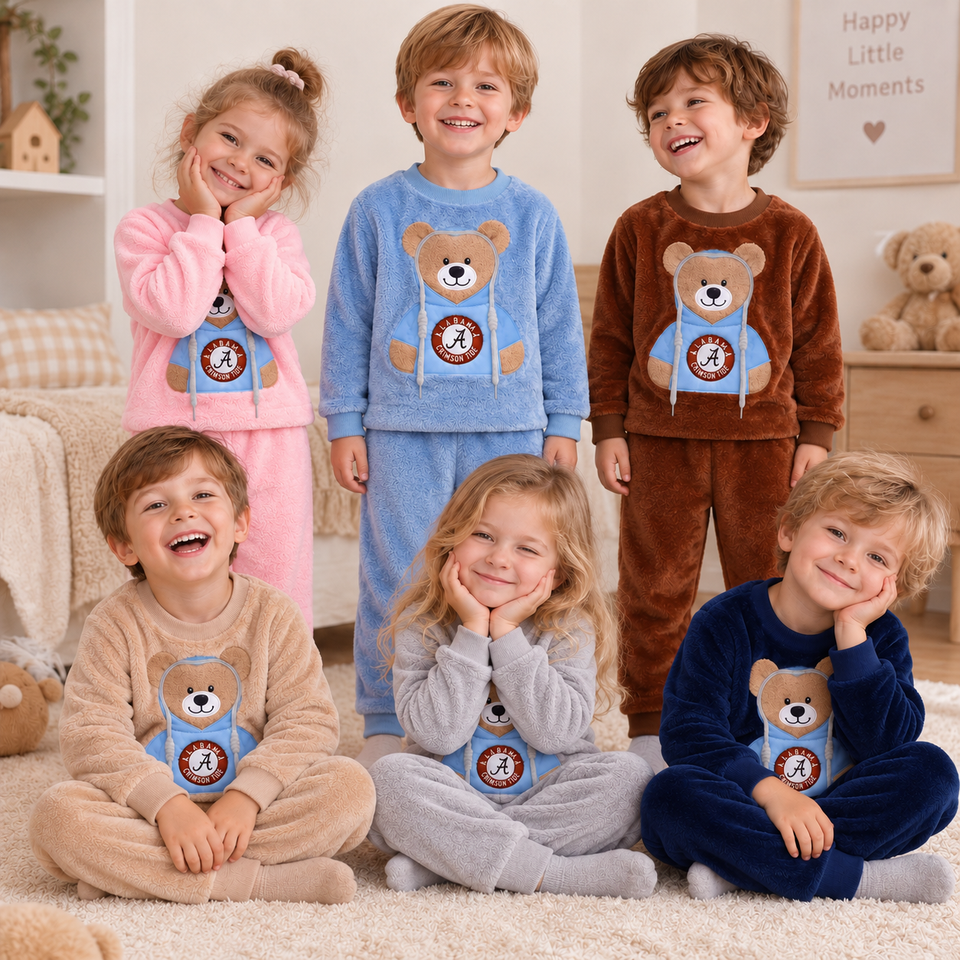 CozyBear – Warm & Zacht – Kinder Trainingspak met Berenmotief