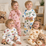LittleDreamer – Zacht & Warm – Katoenen Kinder Nachtkleding Set