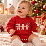 MerryBaby – Feestelijk & Schattig – Baby Romper met Kerstprint