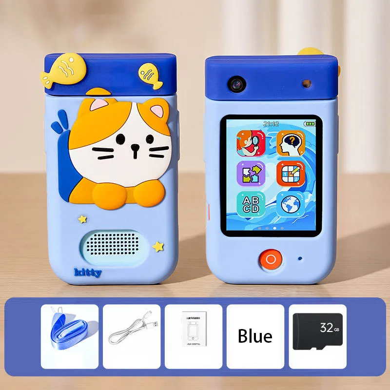 KiddoPhone – Educatief & Interactief – Kinder Smartphone met Camera en Spellen