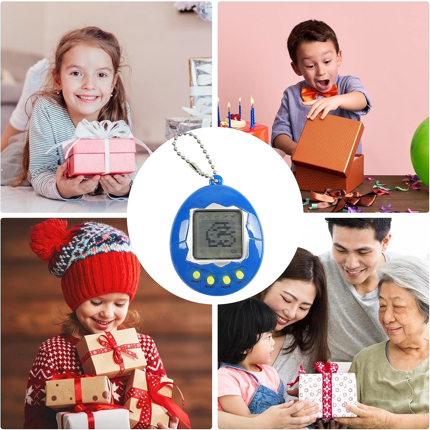 Top Secret Toys Giga Pets CompuKitty & StarCat Elektronisch Virtueel Huisdier Speelgoed, 2 Huisdieren 1 Apparaat, Nieuwe Glanzende Behuizing Shell, Klassieke jaren 90 CompuKitty, 3D Pet Live in Motion Top Secret Toys Giga Pets CompuKitty & StarCat Elektronisch Virtueel Huisdier Speelgoed, 2 Huisdieren 1 Apparaat, Nieuwe Glanzende Behuizing Shell, Klassieke jaren 90 CompuKitty, 3D Pet Live in Motion