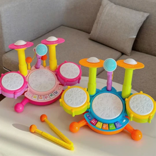 Kids Drumset™ - Kleintjes aan de Slag - Speelgoed Drumset