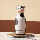 AnimalSip – Schattig & Praktisch – Kinder RVS-Thermosfles met Dierenprint