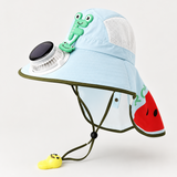 HappyShade – Zonbescherming & Koeling – Kinder Zomer Hoed met Ventilator