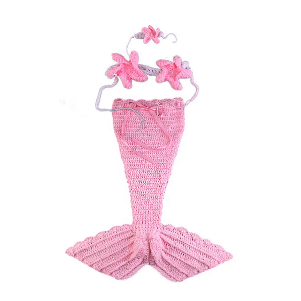 OceanPrincess – Betoverend & Comfortabel – Baby Zeemeermin Set