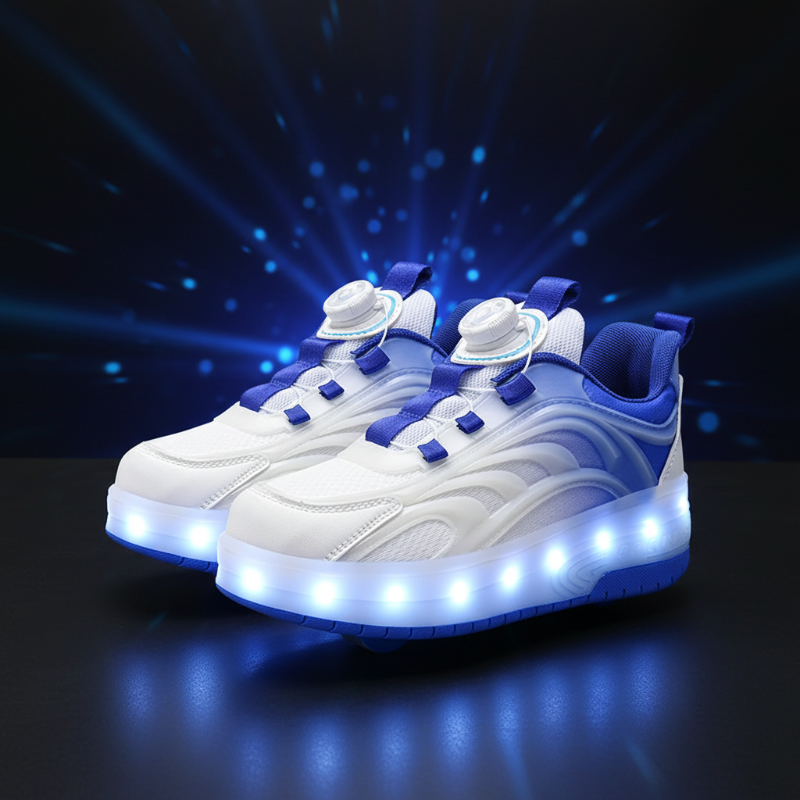Light-Up Skate Shoes – LED & Comfortabel – Lichtgevende Rolsneakers