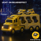 Magische Auto Stad - Vrachtenwagen voertuig met Licht en Muziek