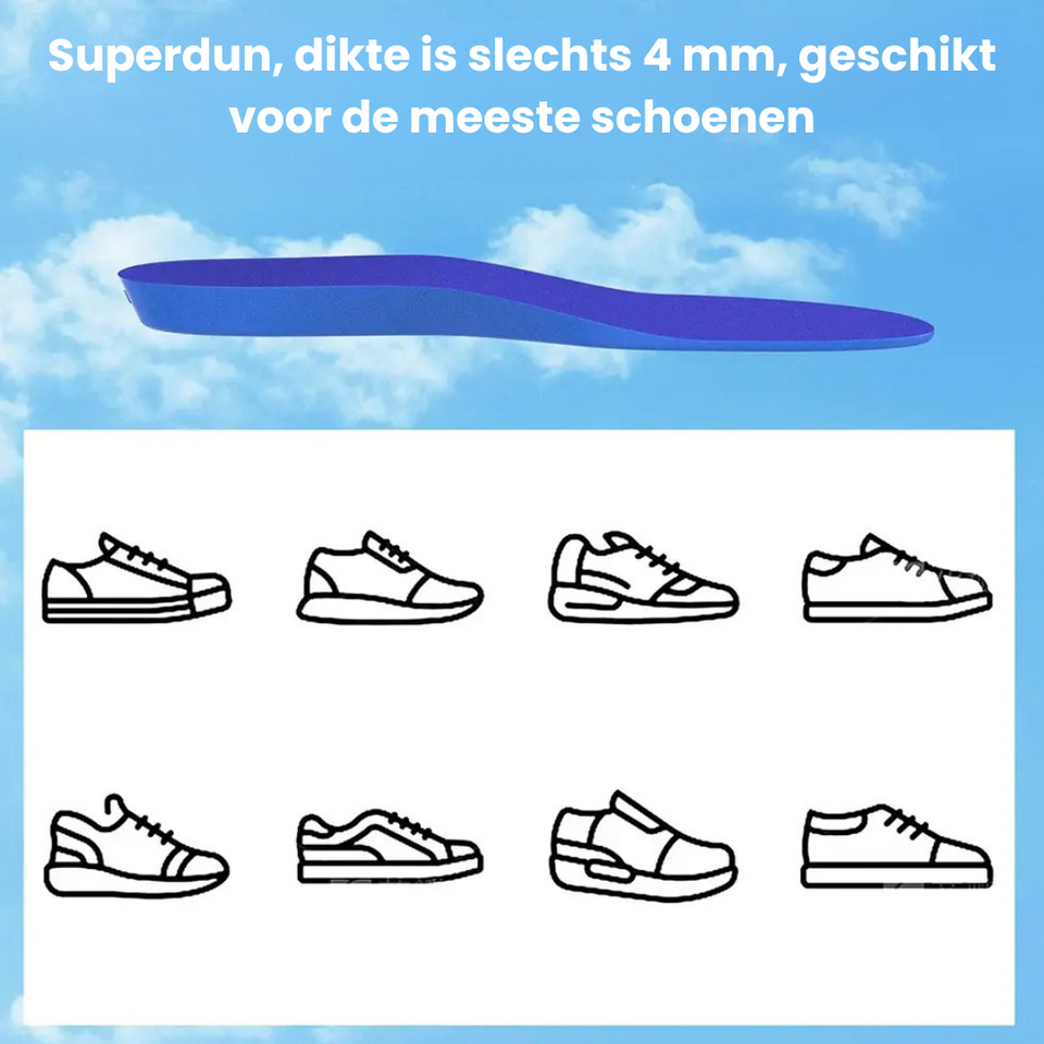 SafeSteps – Gemoedsrust Voor Onderweg – Airtag Inlegzool
