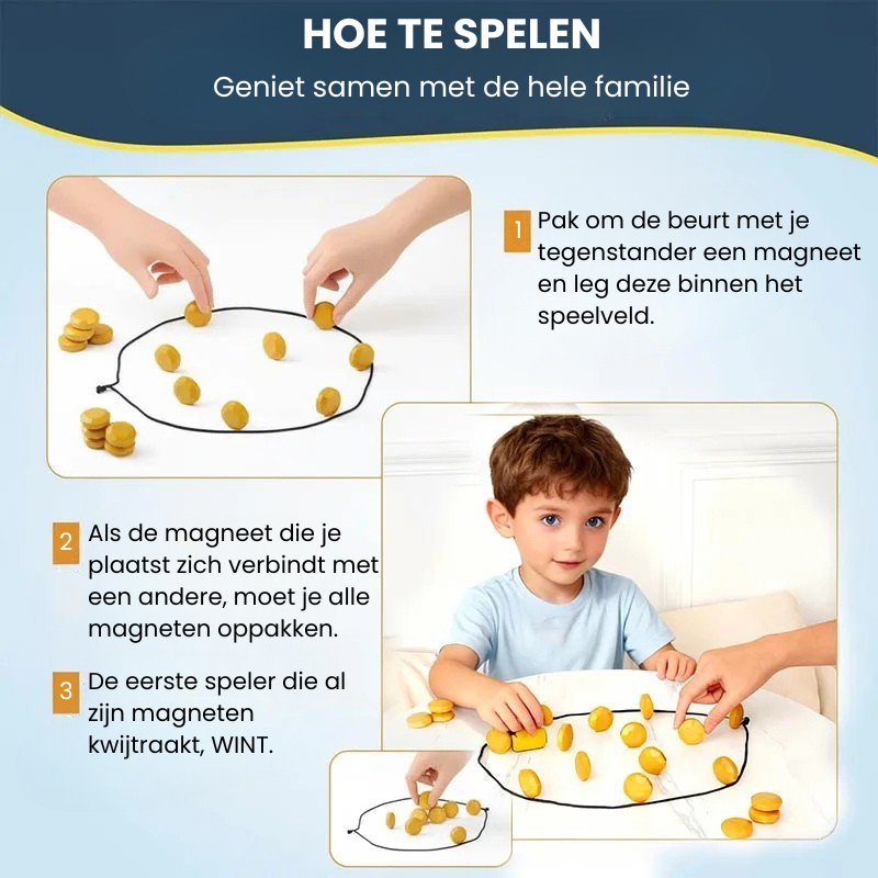 MagPlay | Strategisch & Leuk – Magnetisch Stenen Gezelschapspel