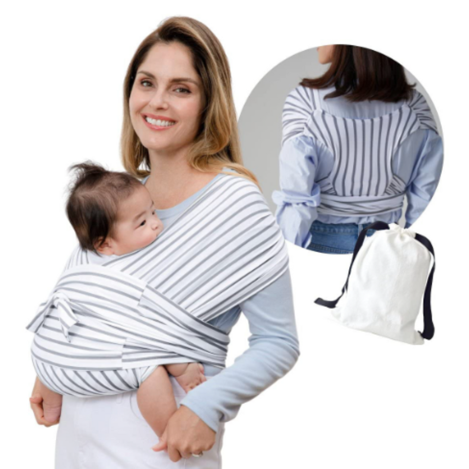 SoftNest - Comfortabel, Ademend & Veilig - Ergonomische Baby Draagdoek