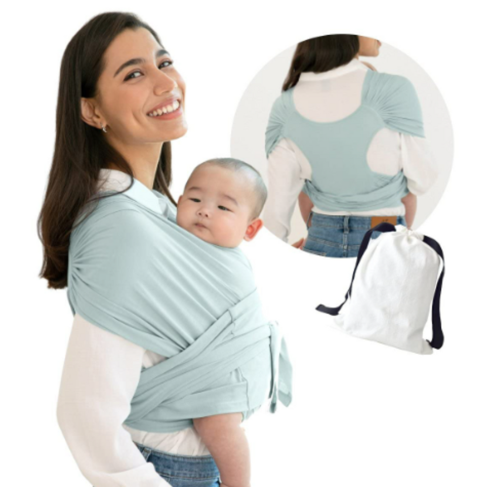 SoftNest - Comfortabel, Ademend & Veilig - Ergonomische Baby Draagdoek