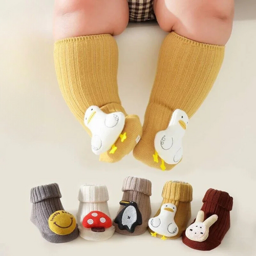 Mini Fashion™ - Gemakkelijk omslaan - Hoog/laag Anti-slip Sokken