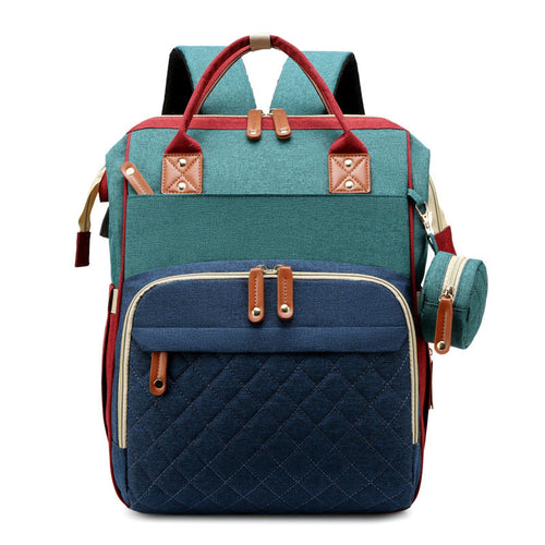 TravelNest – Altijd een Rustplek – 2-in-1 Luiertas met Babybed