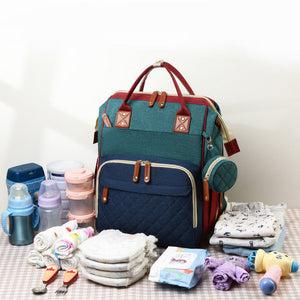 TravelNest – Altijd een Rustplek – 2-in-1 Luiertas met Babybed