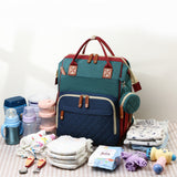 TravelNest – Altijd een Rustplek – 2-in-1 Luiertas met Babybed