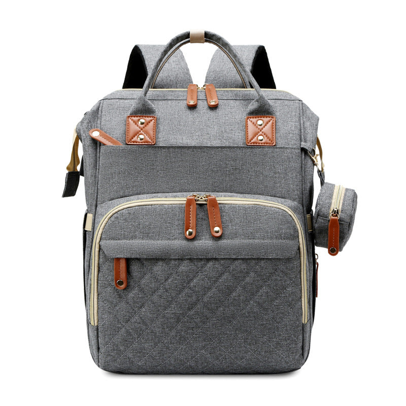 TravelNest – Altijd een Rustplek – 2-in-1 Luiertas met Babybed