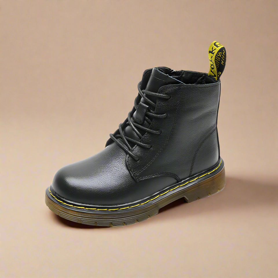 BlackLine – Sterk & Comfortabel – Lace-Up Combat Boots