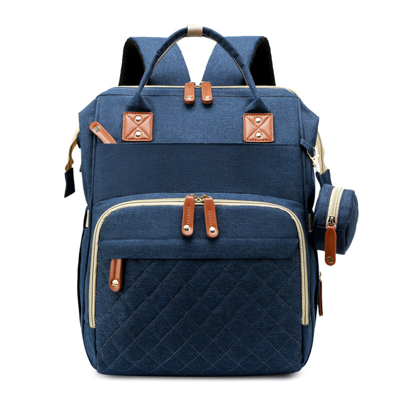 TravelNest – Altijd een Rustplek – 2-in-1 Luiertas met Babybed