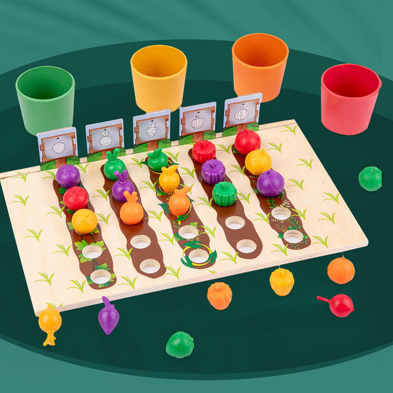 EduFarm – Spelenderwijs Leren – Montessori Tel- & Kleurspel voor Kinderen