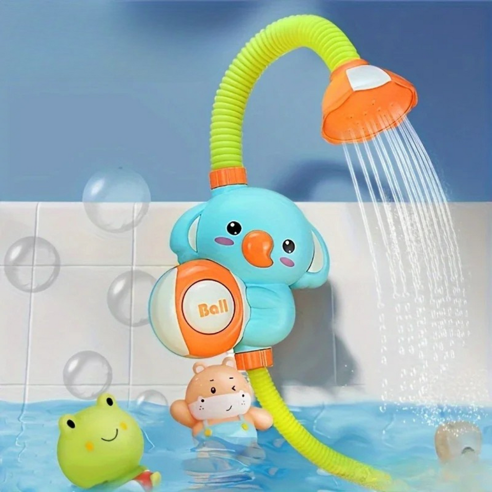 Elephant Shower Set™ – Spetterpret in Bad – Bad Douchekop