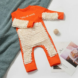 TinyCleaner – Zacht & Praktisch – Baby Jumpsuit voor Kruipen en Spelen