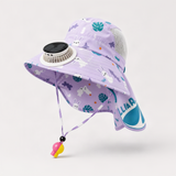 HappyShade – Zonbescherming & Koeling – Kinder Zomer Hoed met Ventilator