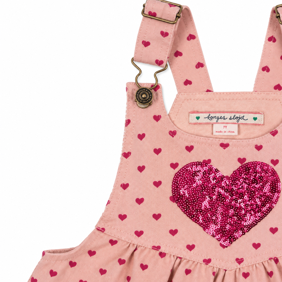 LittleBloom – Schattig & Speels – Denim Jurkje voor Meisjes met Vrolijke Prints