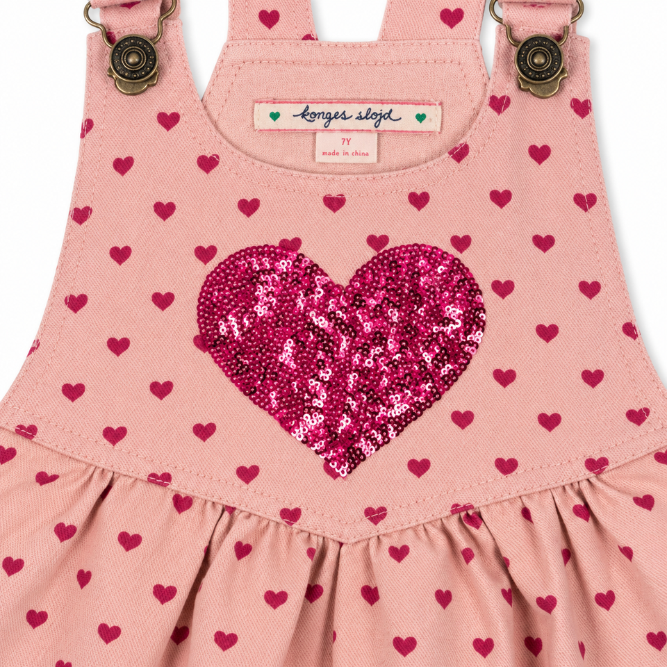 LittleBloom – Schattig & Speels – Denim Jurkje voor Meisjes met Vrolijke Prints