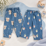 KittyDenim – Schattig & Speels – Kinderbroek met Kattenprint