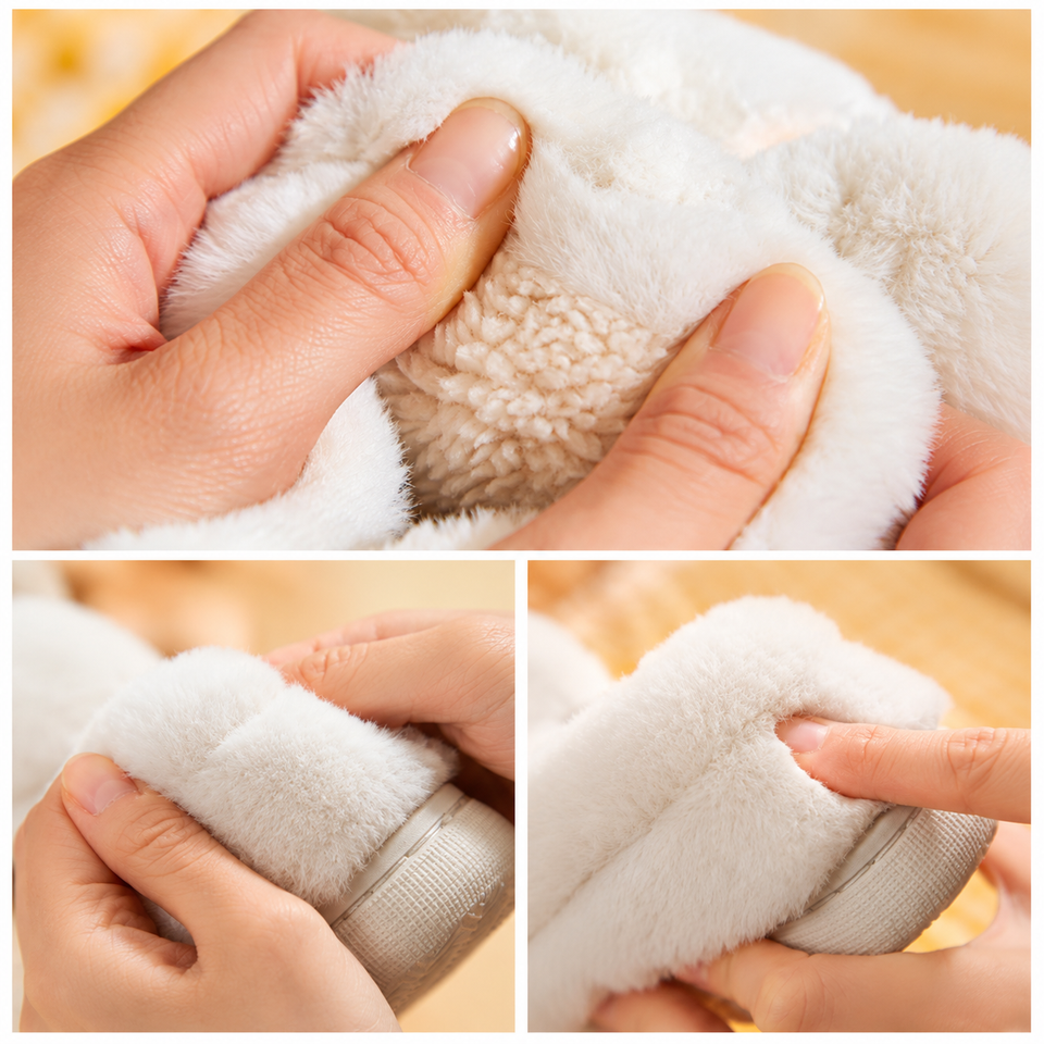 BunnyToes – Zacht & Warm – Pluche Konijnensloffen